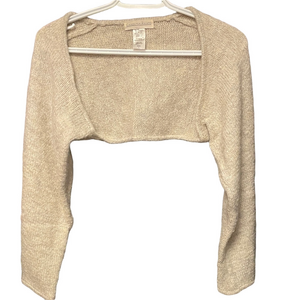 Women’s Carolina Amato Grey Heather Shrug Size Small